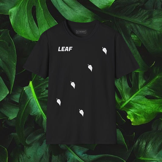 T-Shirt LEAF Complex nera